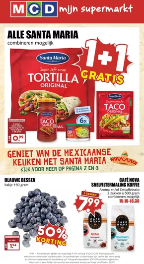 Catalogus van MCD Supermarkt in Barendrecht | Exclusieve koopjes | 2025-06-09T00:00:00.000Z - 2025-06-15T00:00:00.000Z