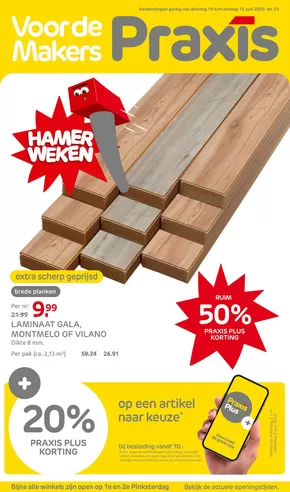 Catalogus van Praxis in Velserbroek | Praxis week 23 2025 | 2025-06-10T00:00:00.000Z - 2025-06-15T00:00:00.000Z