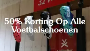 50% Korting Op Alle Voetbalschoenen