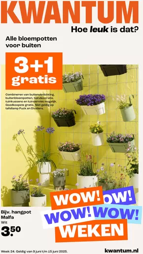 Catalogus van Kwantum in Tilburg | Kwantum Folder - Wk 24 Kwantum Folder  | 2025-06-09T00:00:00.000Z - 2025-06-15T00:00:00.000Z