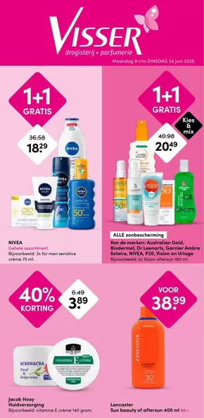 Catalogus van Drogisterij Visser | Drogisterij Visser folder | 2025-06-09T00:00:00.000Z - 2025-06-24T00:00:00.000Z