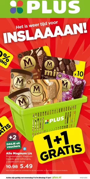Catalogus van Plus in Nunspeet | Onze beste deals voor u | 2025-06-11T00:00:00.000Z - 2025-06-24T00:00:00.000Z