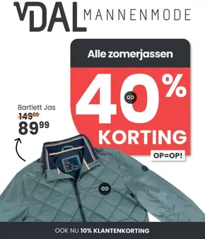 Catalogus van Van Dal Mannenmode in Heerenveen | 40% Korting | 2025-06-11T00:00:00.000Z - 2025-06-30T00:00:00.000Z