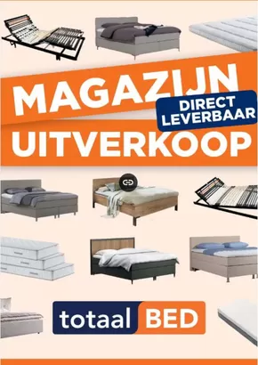 Catalogus van TotaalBED in Drachten | Direct leverbaar | 2025-06-12T00:00:00.000Z - 2025-06-14T00:00:00.000Z