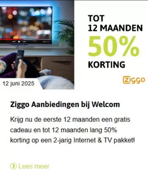 Catalogus van Welcom in Nes (Ameland) | 50% Korting  | 2025-06-12T00:00:00.000Z - 2025-06-26T00:00:00.000Z