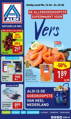Catalogus van Aldi in Breskens | ALDI folder van volgende week | 2025-06-16T00:00:00.000Z - 2025-06-22T00:00:00.000Z