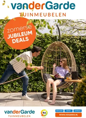 Catalogus van Van der Garde tuinmeubelen in Duiven | Zomerse jubileum deals | 2025-06-13T00:00:00.000Z - 2025-06-29T00:00:00.000Z