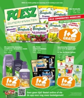 Catalogus van Poiesz in Donkerbroek | Exclusieve deals en koopjes | 2025-06-11T00:00:00.000Z - 2025-06-15T00:00:00.000Z