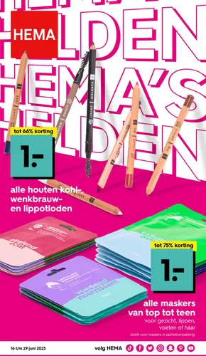 Catalogus van Hema in Eindhoven | Hema folder | 2025-06-14T00:00:00.000Z - 2025-06-15T00:00:00.000Z