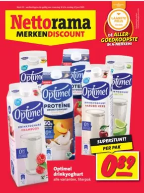 Catalogus van Nettorama in Winschoten | Folder Nettorama | 2025-06-16T00:00:00.000Z - 2025-06-22T00:00:00.000Z