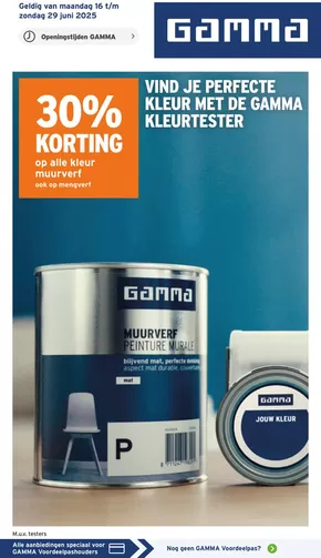 Catalogus van Gamma in Kortenhoef | Folder Gamma | 2025-06-16T00:00:00.000Z - 2025-06-29T00:00:00.000Z