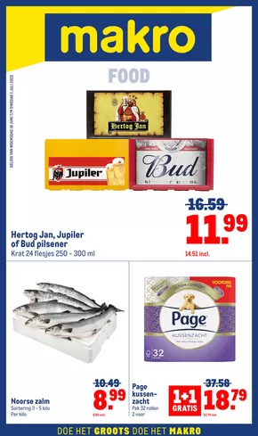 Catalogus van Makro in Tilburg | Actuele deals en aanbiedingen | 2025-06-18T00:00:00.000Z - 2025-07-01T00:00:00.000Z