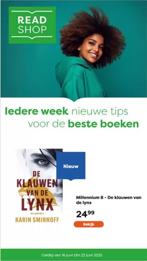 Catalogus van The Read Shop in Hellendoorn | Ledere week nieuwe tips voor de beste boeken | 2025-06-16T00:00:00.000Z - 2025-06-22T00:00:00.000Z