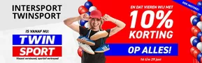 Catalogus van Intersport Twinsport in Udenhout | 10% Korting | 2025-06-16T00:00:00.000Z - 2025-06-29T00:00:00.000Z