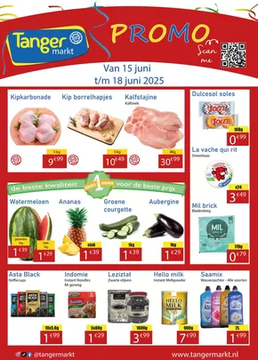 Catalogus van Tanger Markt in Woudenberg | Promo | 2025-06-16T00:00:00.000Z - 2025-06-18T00:00:00.000Z
