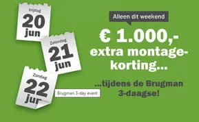 Catalogus van Brugman in Fijnaart | € 1.000,-extra montage-korting... | 2025-06-16T00:00:00.000Z - 2025-06-22T00:00:00.000Z