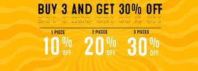 Buy 3 and get 30% off