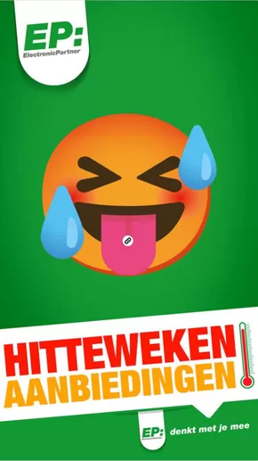 Catalogus van EP in Bolsward | Hitteweken aanbiedingen | 2025-06-19T00:00:00.000Z - 2025-06-30T00:00:00.000Z