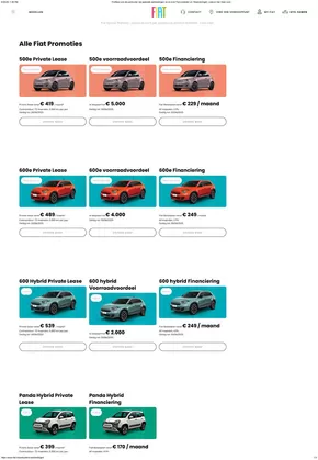 Catalogus van Fiat in Heerenveen | Alle Fiat Promoties | 2025-06-20T00:00:00.000Z - 2025-06-30T00:00:00.000Z
