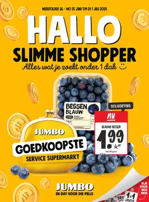 Catalogus van Jumbo in Baarn | Bespaar nu met onze deals | 2025-06-25T00:00:00.000Z - 2025-07-01T00:00:00.000Z
