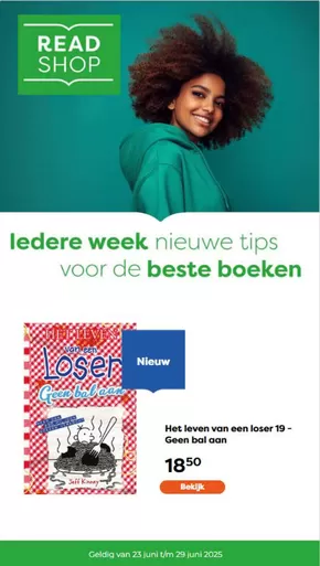 Catalogus van The Read Shop in Bovenkarspel | Ledere week nieuwe tips voor de beste boeken | 2025-06-23T00:00:00.000Z - 2025-06-29T00:00:00.000Z