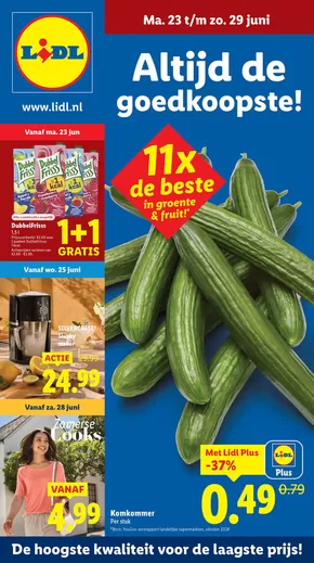 Catalogus van Lidl in Heerlen | Lidl folder | 2025-06-19T00:00:00.000Z - 2025-06-29T00:00:00.000Z
