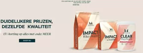 Catalogus van Myprotein in Enschede | Duidelijkere prijzen, dezelfde kwaliteit | 2025-06-25T00:00:00.000Z - 2025-07-09T00:00:00.000Z