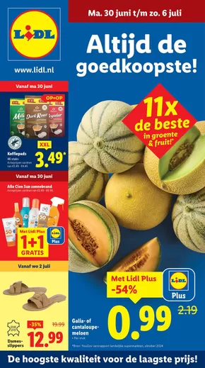 Catalogus van Lidl in Julianadorp | Onze beste deals voor u | 2025-06-26T00:00:00.000Z - 2025-07-06T00:00:00.000Z