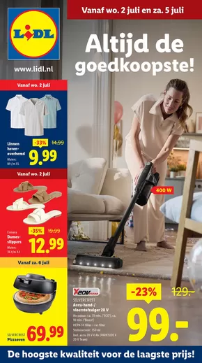 Catalogus van Lidl in Julianadorp | Actuele koopjes en aanbiedingen | 2025-06-26T00:00:00.000Z - 2025-07-08T00:00:00.000Z