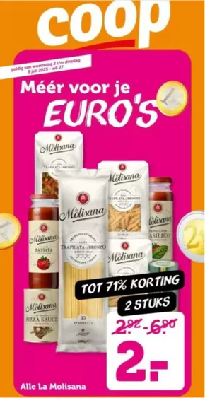 Catalogus van Coop in Delft | Meer voor je euro's | 2025-06-27T00:00:00.000Z - 2025-07-08T00:00:00.000Z