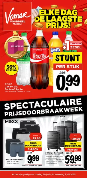 Catalogus van Vomar | Folder van volgende week | 2025-06-29T00:00:00.000Z - 2025-07-05T00:00:00.000Z