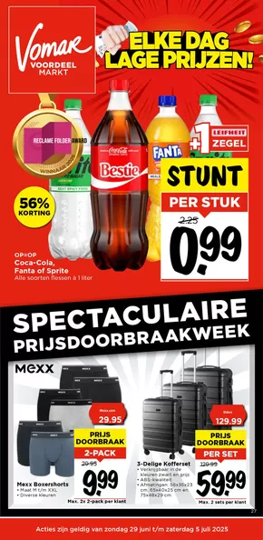 Catalogus van Vomar | Folder van volgende week | 2025-06-29T00:00:00.000Z - 2025-07-05T00:00:00.000Z