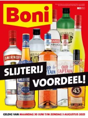 Catalogus van Boni in Wezep | Boni Slijterij folder week 27 t/m week 31 | 2025-06-30T00:00:00.000Z - 2025-08-03T00:00:00.000Z