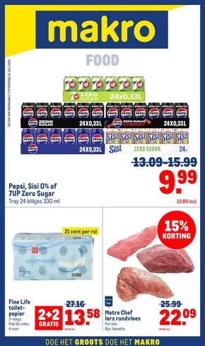Catalogus van Makro in Rotterdam | Actuele speciale acties | 2025-07-02T00:00:00.000Z - 2025-07-15T00:00:00.000Z