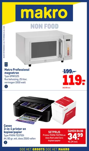 Catalogus van Makro in Rotterdam | Aantrekkelijke speciale aanbiedingen voor iedereen | 2025-07-02T00:00:00.000Z - 2025-07-15T00:00:00.000Z