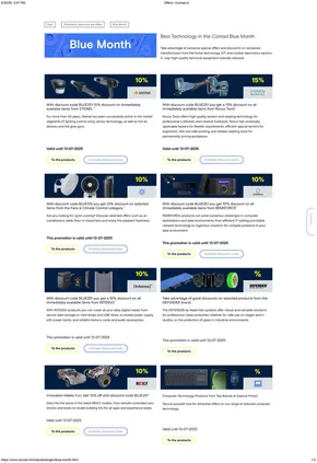 Catalogus van Conrad in Echt | Blue Month | 2025-06-30T00:00:00.000Z - 2025-07-13T00:00:00.000Z