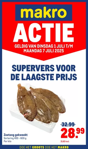 Catalogus van Makro in Nijmegen | Versdeals | 2025-07-01T00:00:00.000Z - 2025-07-07T00:00:00.000Z