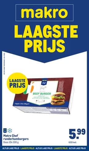 Catalogus van Makro in Nijmegen | Laagste prijs | 2025-07-02T00:00:00.000Z - 2025-07-16T00:00:00.000Z