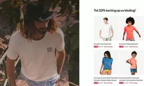Tot 20% korting op uv kleding!