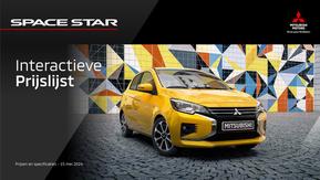 Catalogus van Mitsubishi | Mitsubishi Space Star | 2024-05-16T00:00:00.000Z - 2025-05-16T00:00:00.000Z